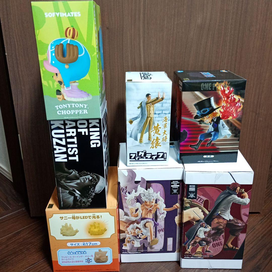 ワンピース　フィギュアなど　7点　バラ売り可能