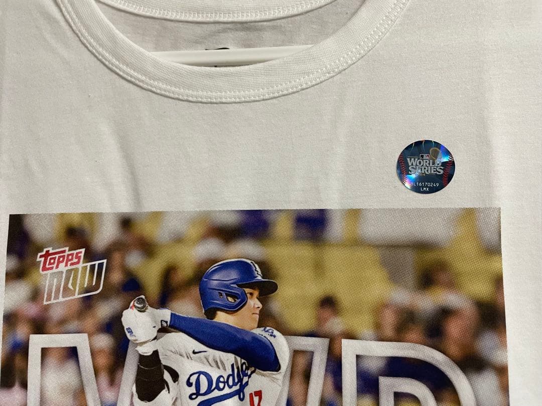 24年 大谷MVP記念TシャツM、カード、24年優勝パレードキャップ