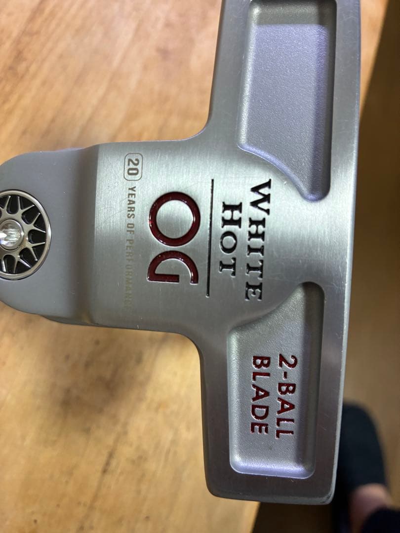 【美品】White Hot OG 2-Ball Blade パター