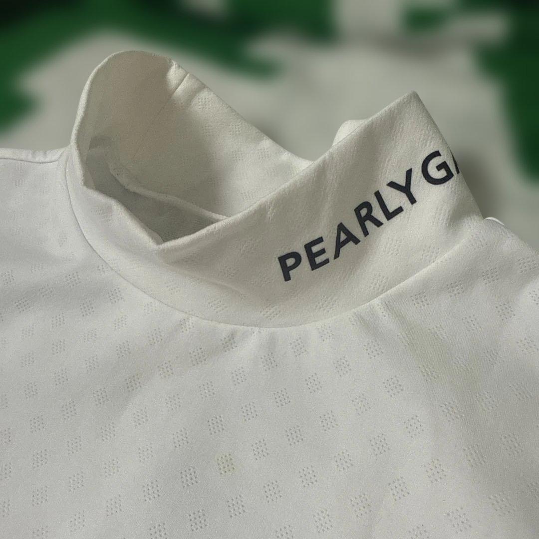 【美品】PEARLY GATES パーリーゲイツ ハイネック 長袖シャツ