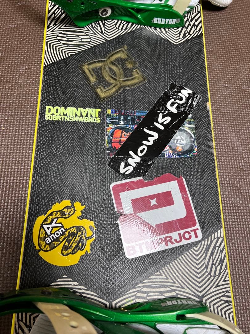 BURTON スノーボード 150 ケース付き