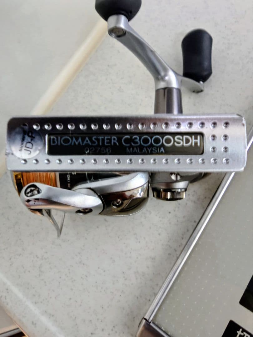 スピニングリール シマノ　バイオマスターc3000sdh