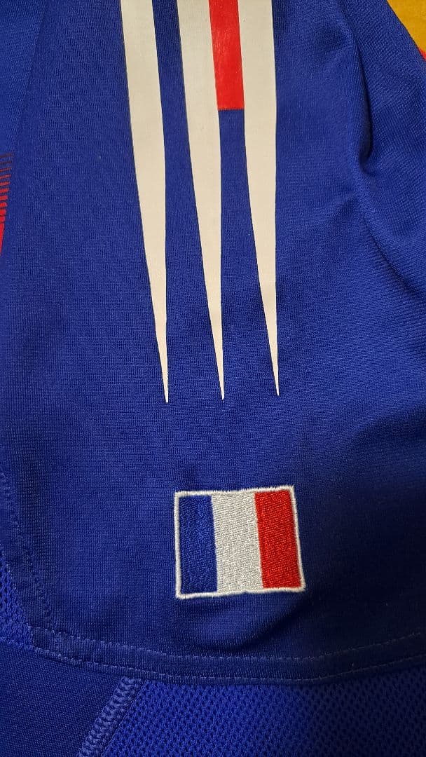 【レア】didas フランス代表 クロードマケレレ ユニフォーム ユーロ2004