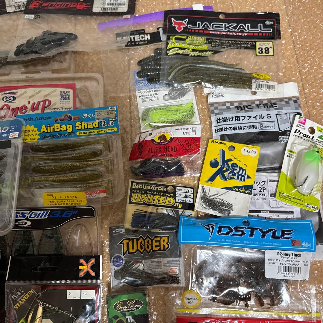 ☆バス釣り引退☆豪華人気ブランドソフト、ハードルアーセット☆早い者勝ち
