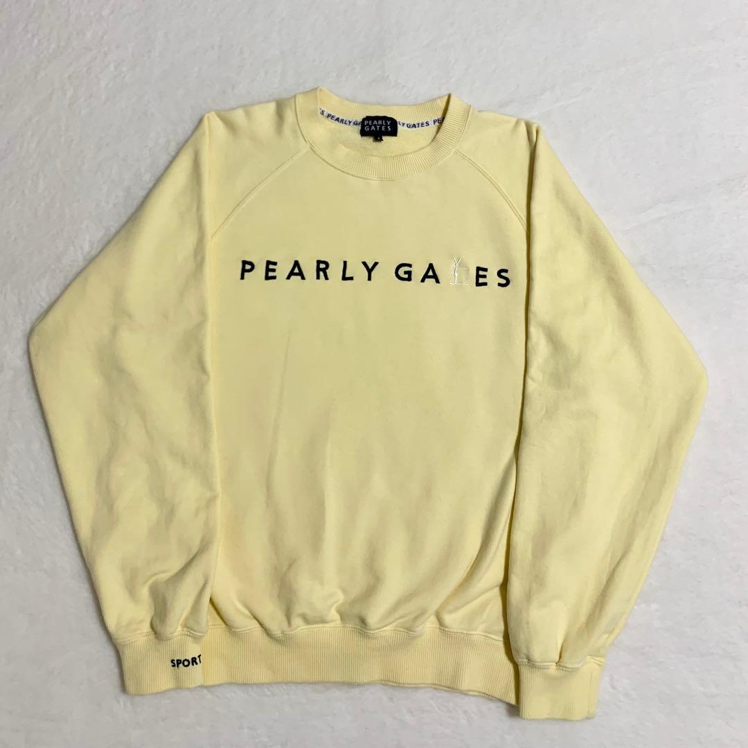 パーリーゲイツ PEARLYGATES ラグランスリーブスウェット 4 Mサイズ