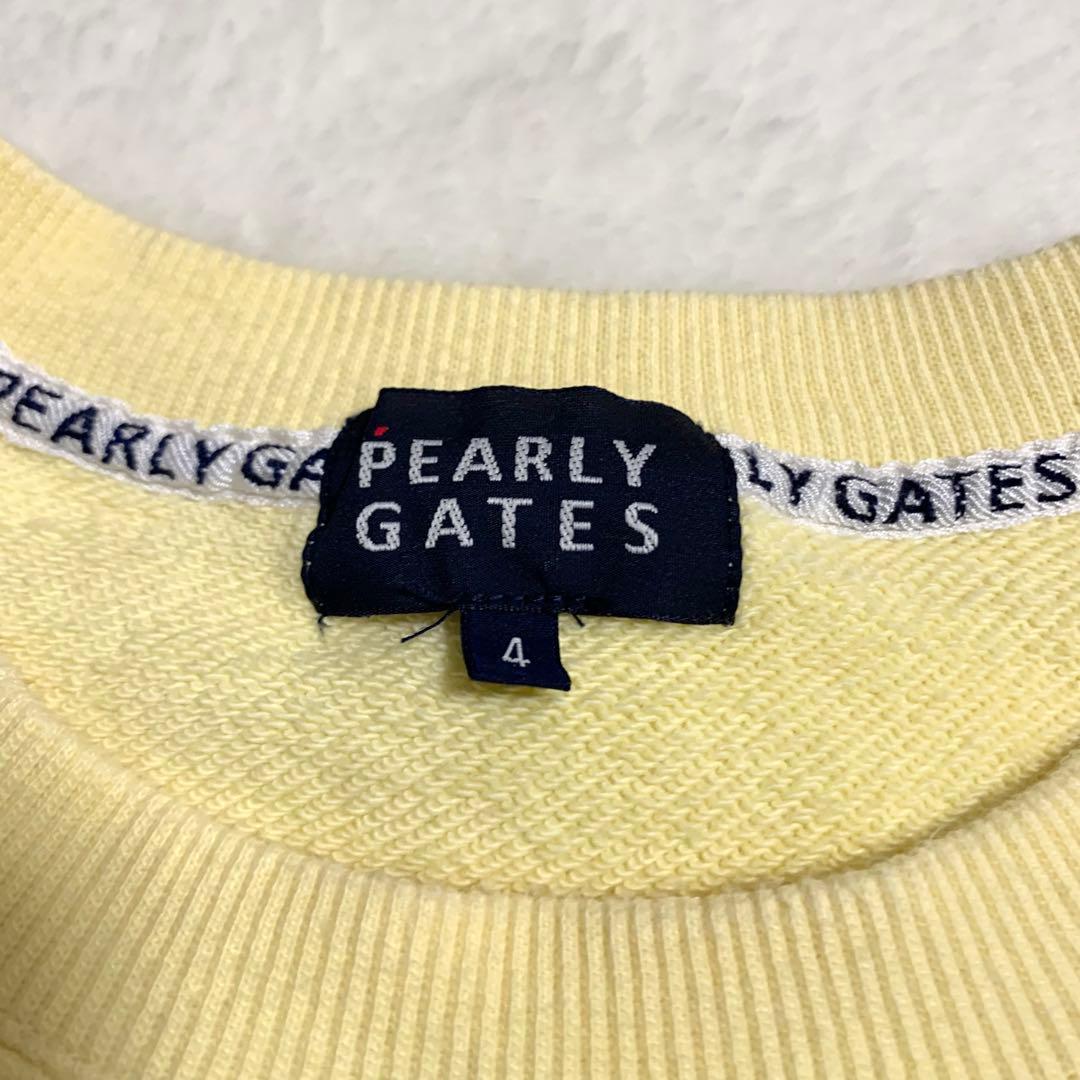 パーリーゲイツ PEARLYGATES ラグランスリーブスウェット 4 Mサイズ