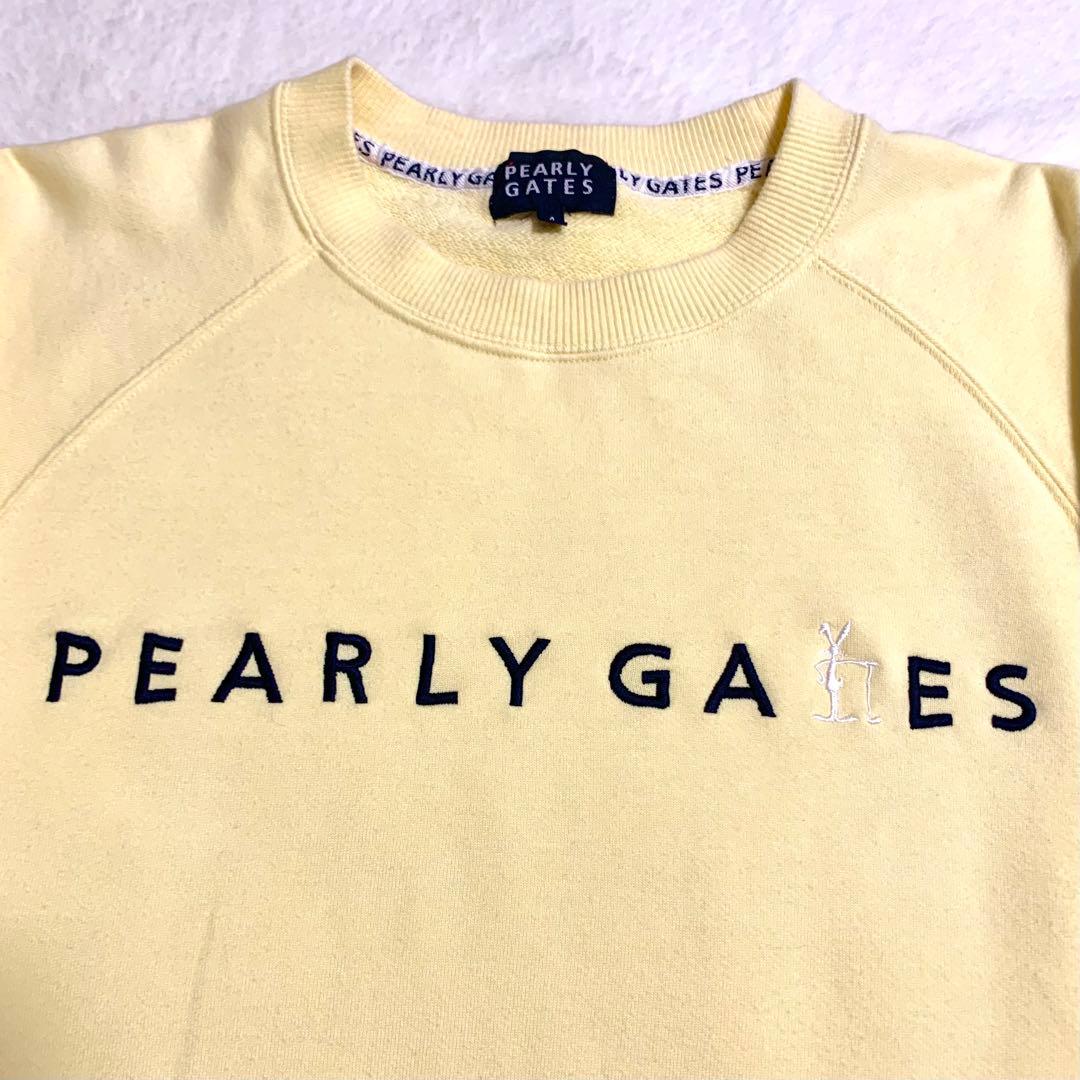 パーリーゲイツ PEARLYGATES ラグランスリーブスウェット 4 Mサイズ