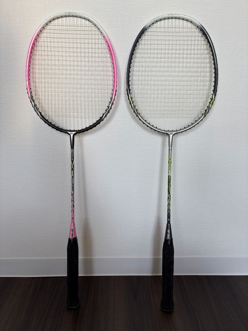ヨネックス マッスルパワー 2 バドミントンラケット 2本YONEX JAPAN