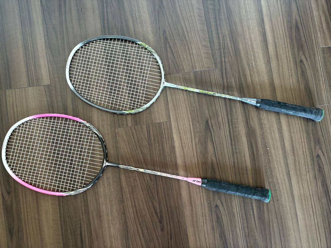 ヨネックス マッスルパワー 2 バドミントンラケット 2本YONEX JAPAN