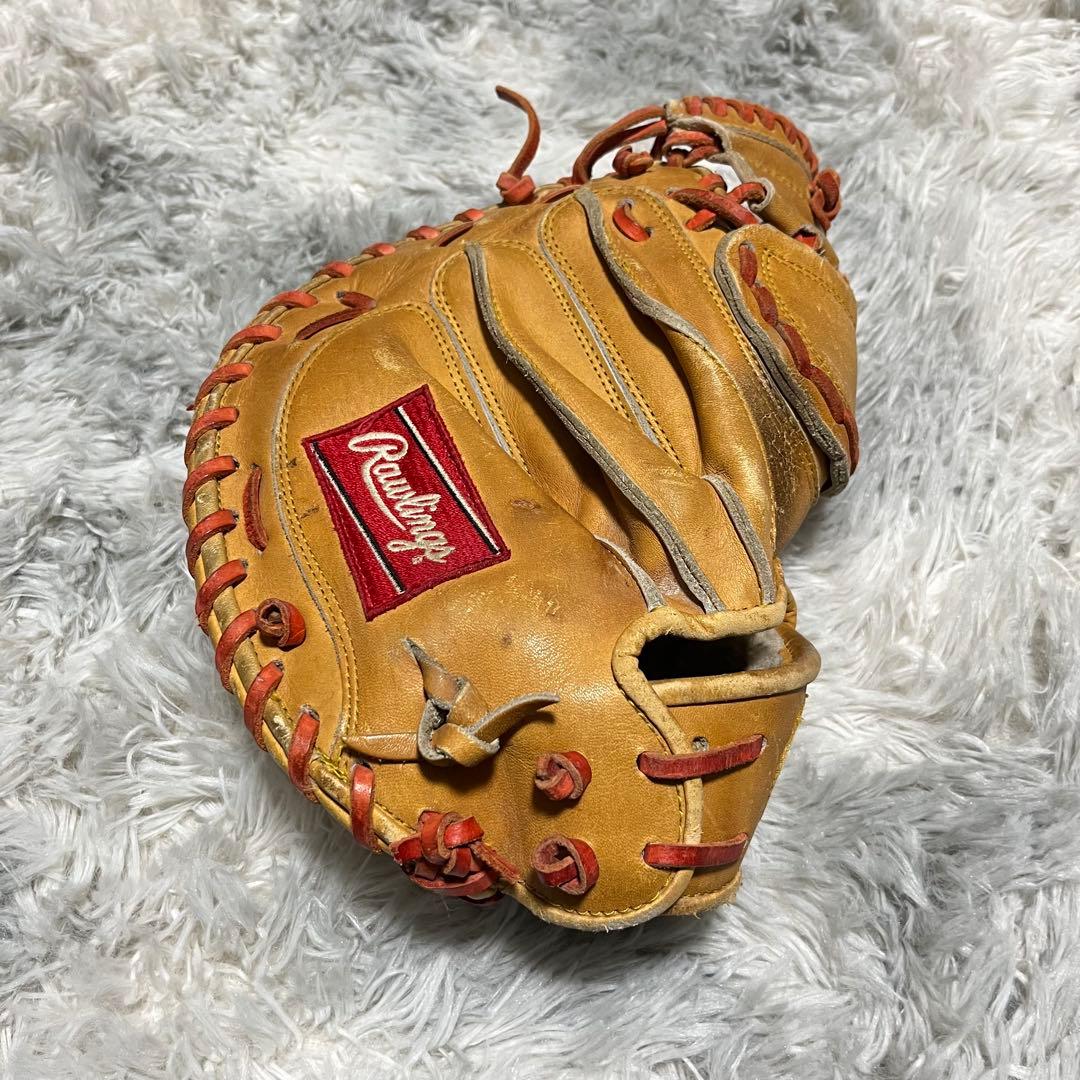 【希少品】Rawlings 軟式 一般 右投げ キャッチャーミット
