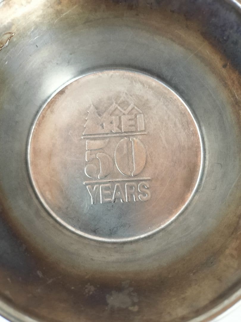 アメリカ REI50周年記念 シェラカップ ビンテージ カタログ付