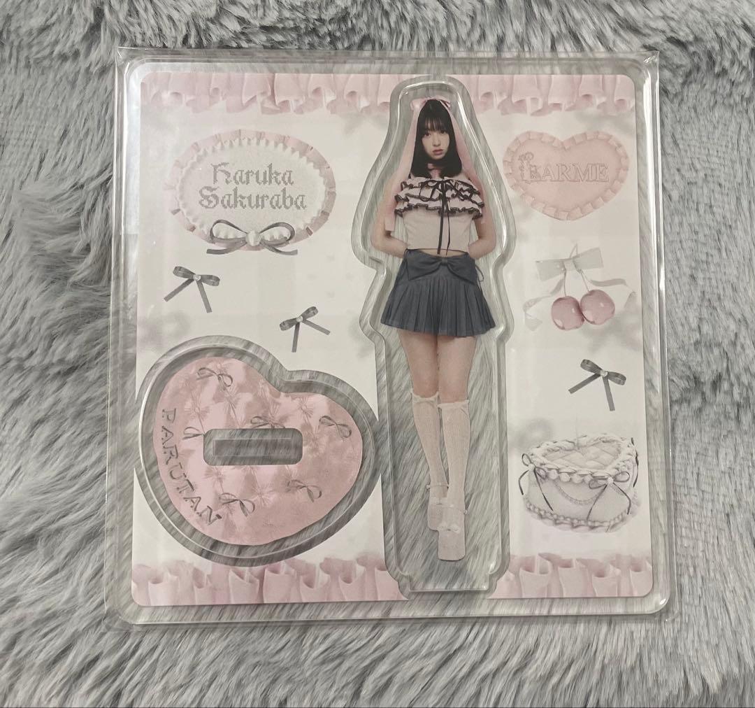桜庭遥花 LARME アクスタ コンプリートセット トレカ おまけつき