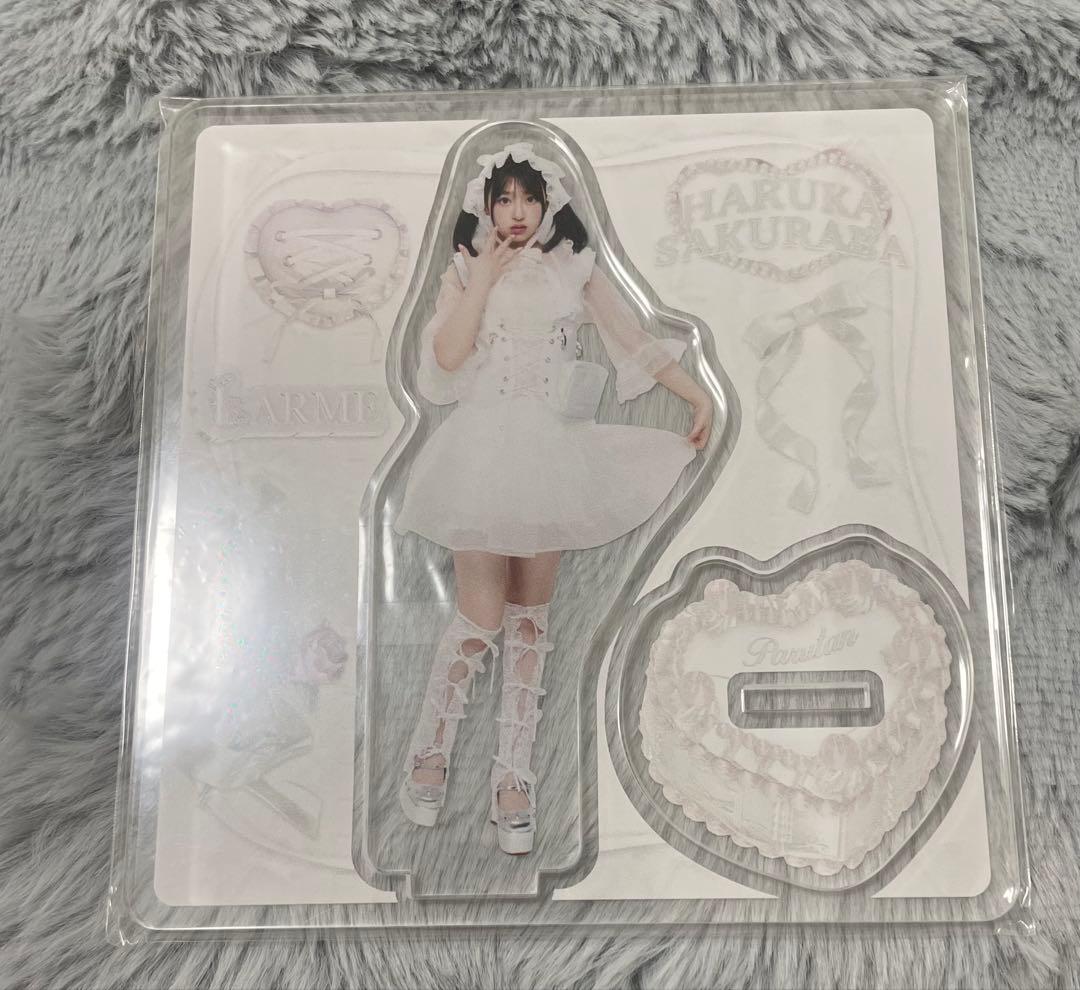 桜庭遥花 LARME アクスタ コンプリートセット トレカ おまけつき