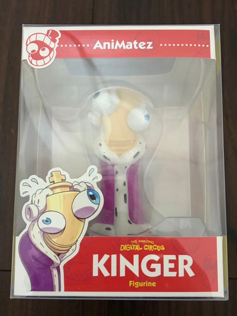 新品 アメイジングデジタルサーカス フィギュア ジャックス キンガー ズーブル