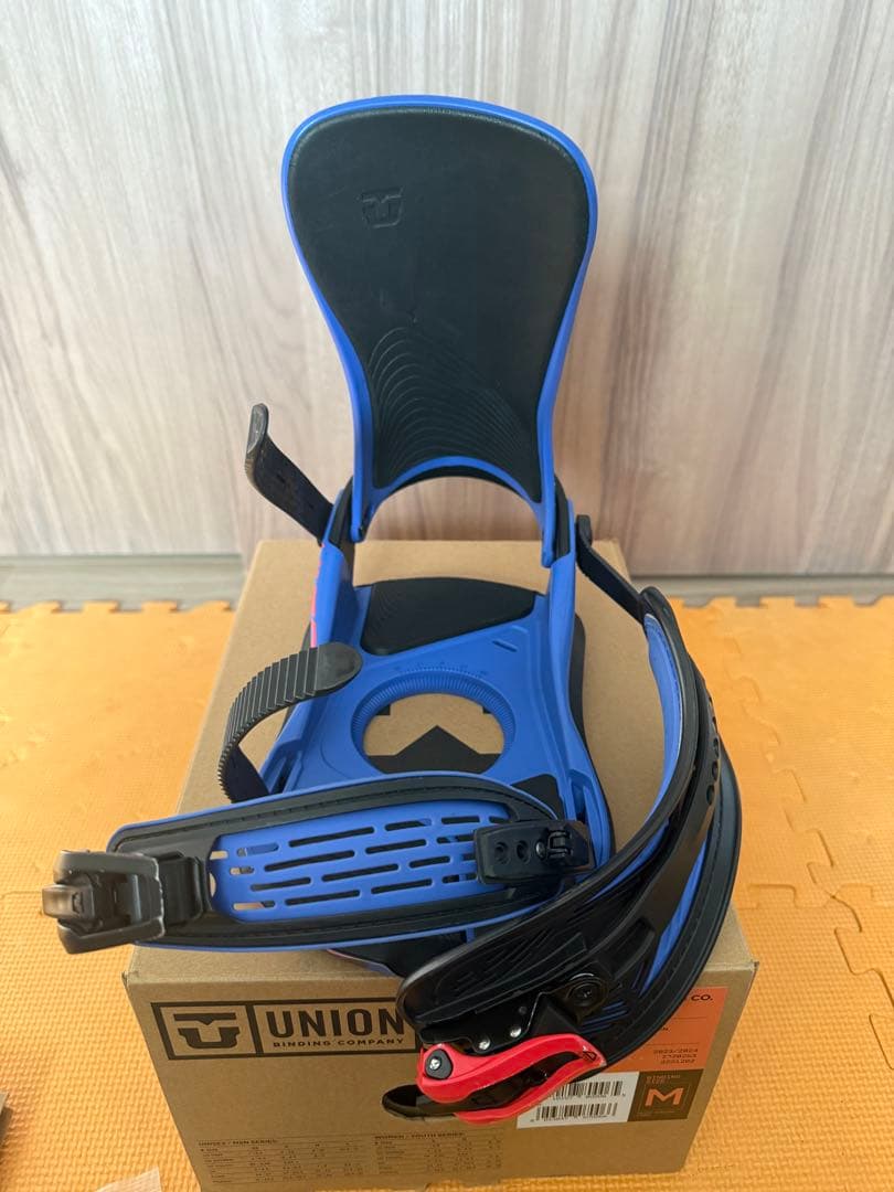 UNION ULTRA スノーボードビンディング Mサイズ deep blue