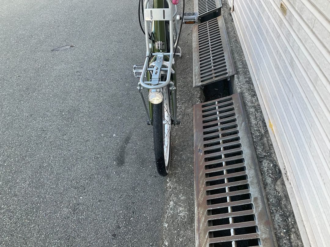 パナソニック最新機種電動アシスト自転車プロム20インチマッドオリーブ色