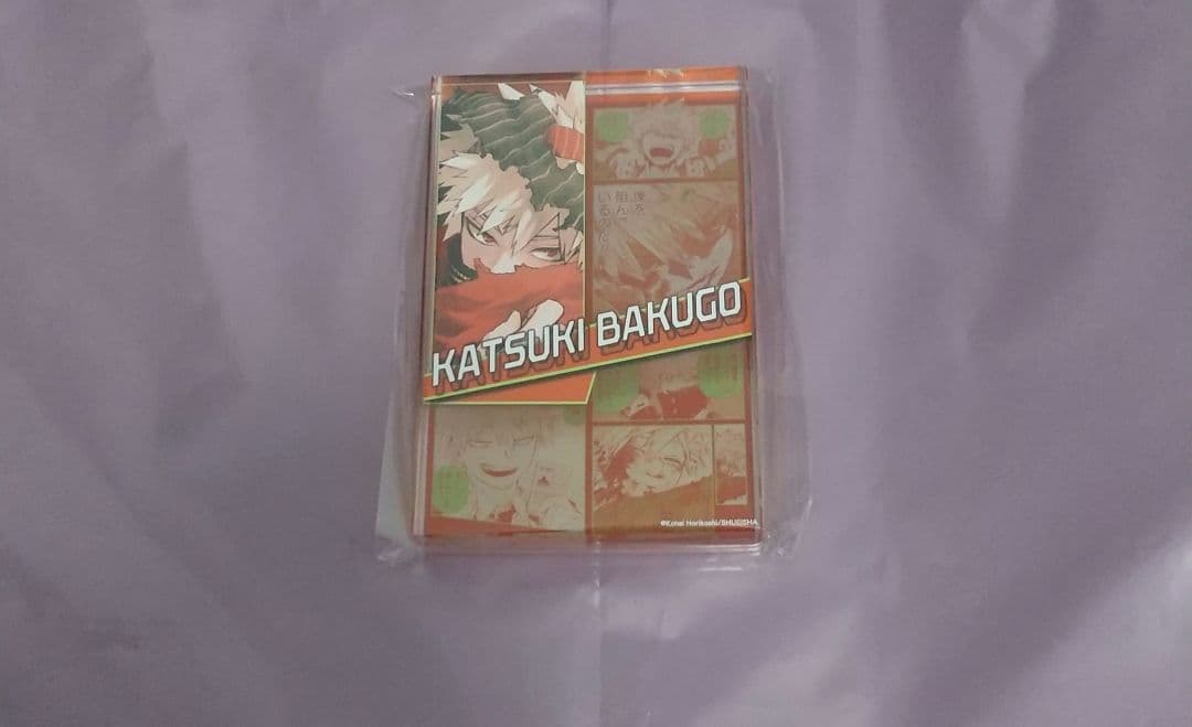 僕のヒーローアカデミア バースデー アクリルブロック HEROES 爆豪勝己