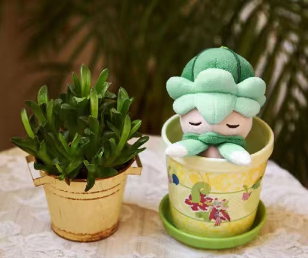 ポケモン フラワーポット みだれざき　セット　香り付きマスコット カリキリ