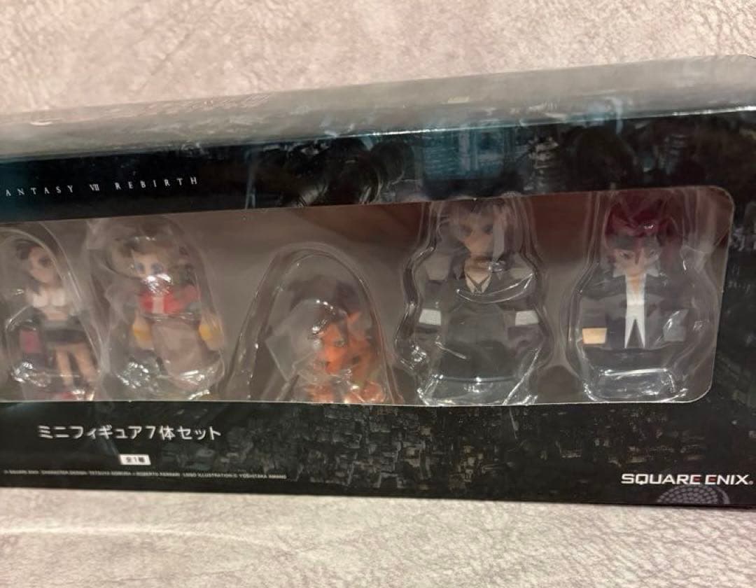 FF7 REBIRTH ミニフィギュアセット　一番くじ　D賞　&2体付き