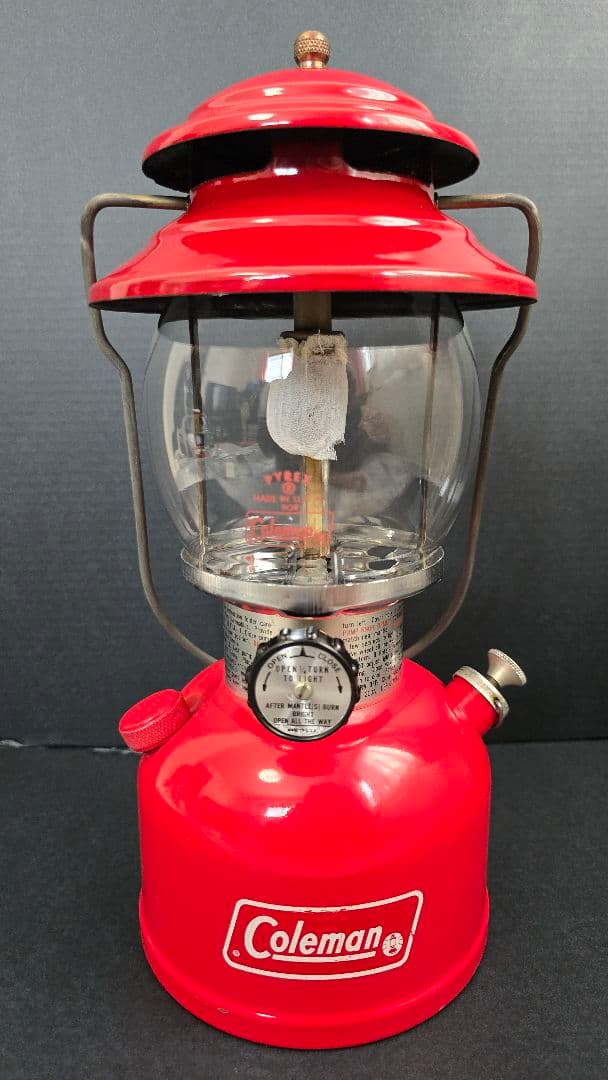 コールマン 200A ランタン 1977年3月 専用ケース1988年4月