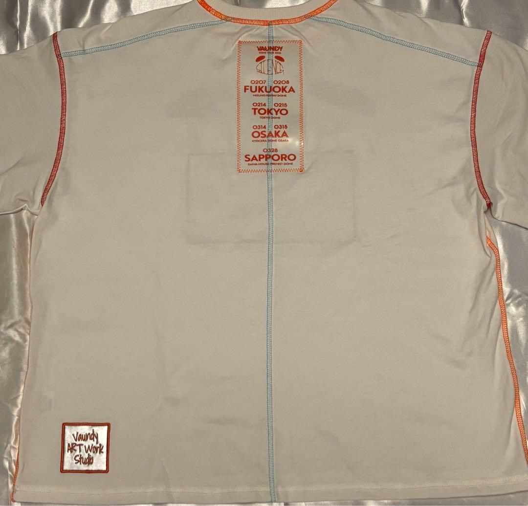 Vaundy SILENCE レイヤードTシャツ 白 ホワイト Mサイズ
