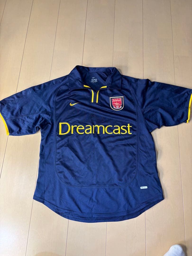 【中古】サッカーユニフォーム　アーセナル　arsenal アウェイユニフォーム