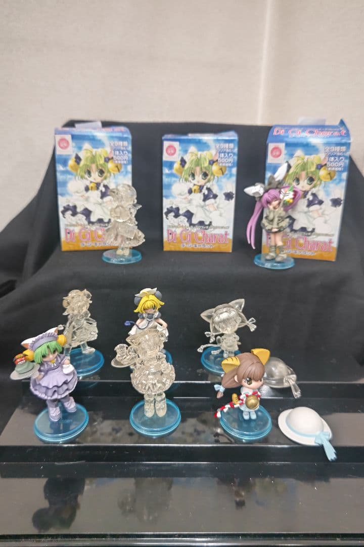 ブロッコリートレーディングフィギュアコレクション　デ・ジ・キャラット　8体