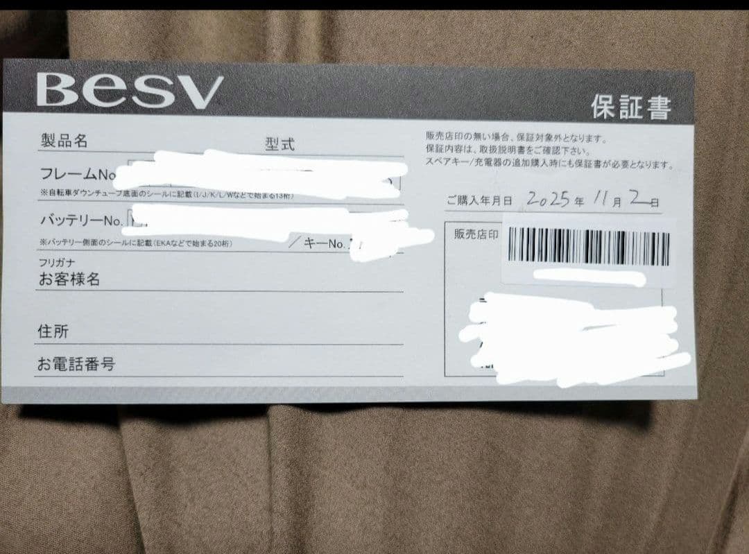 BESV JF1 電動アシスト自転車　ベスビー