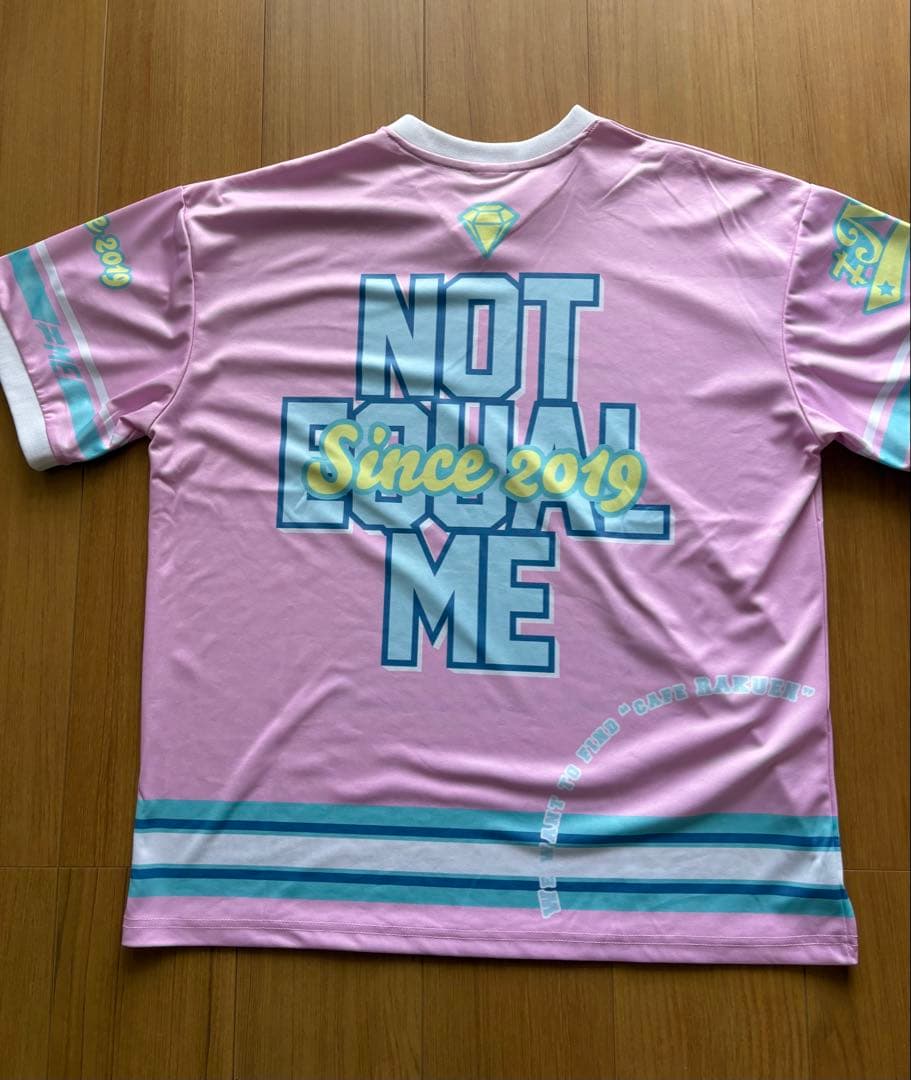 ノイミー ≠ME 鈴木瞳美 メンバーカラー ユニフォームTシャツ