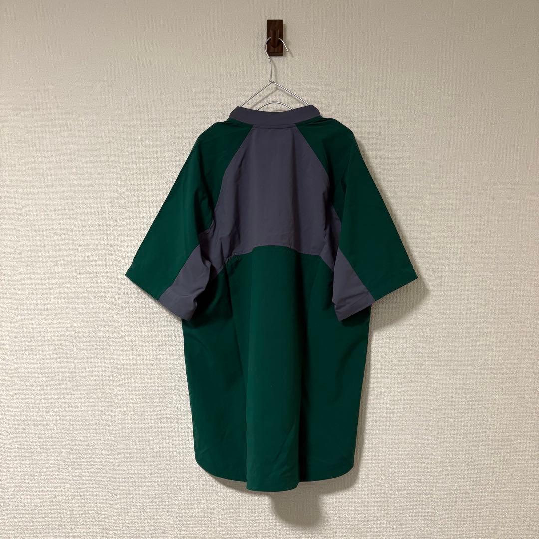 adidas 2WAY ハーフジップ ナイロン プルオーバー