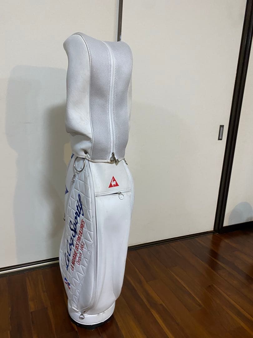 Le Coq Sportif キャディーバッグ ホワイト　レディース