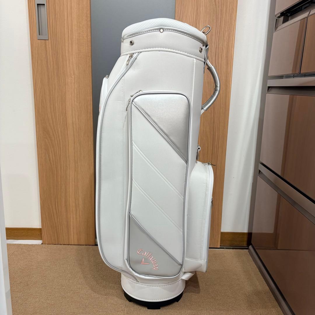 新品未使用　Callaway ホワイト キャディバッグ　REVA レディース