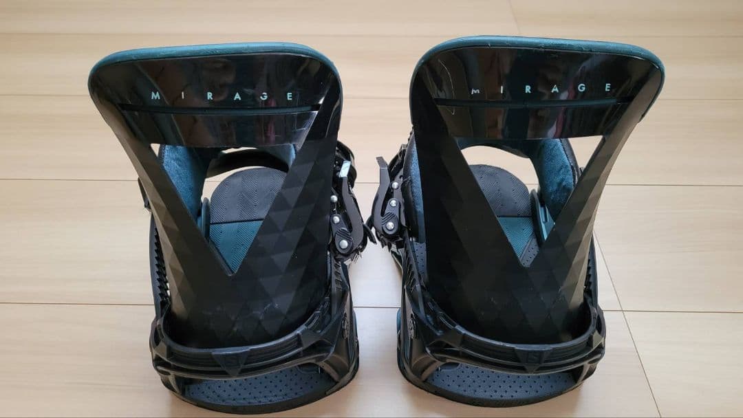 SALOMON　サロモンバインディング　ミラージュ　黒　×　グリーン　Ｓサイズ