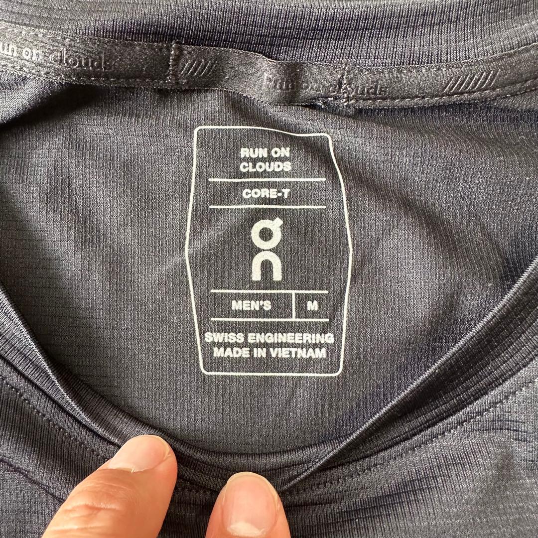 On Running CORE-T コアT メンズ M ブラック 半袖 Tシャツ