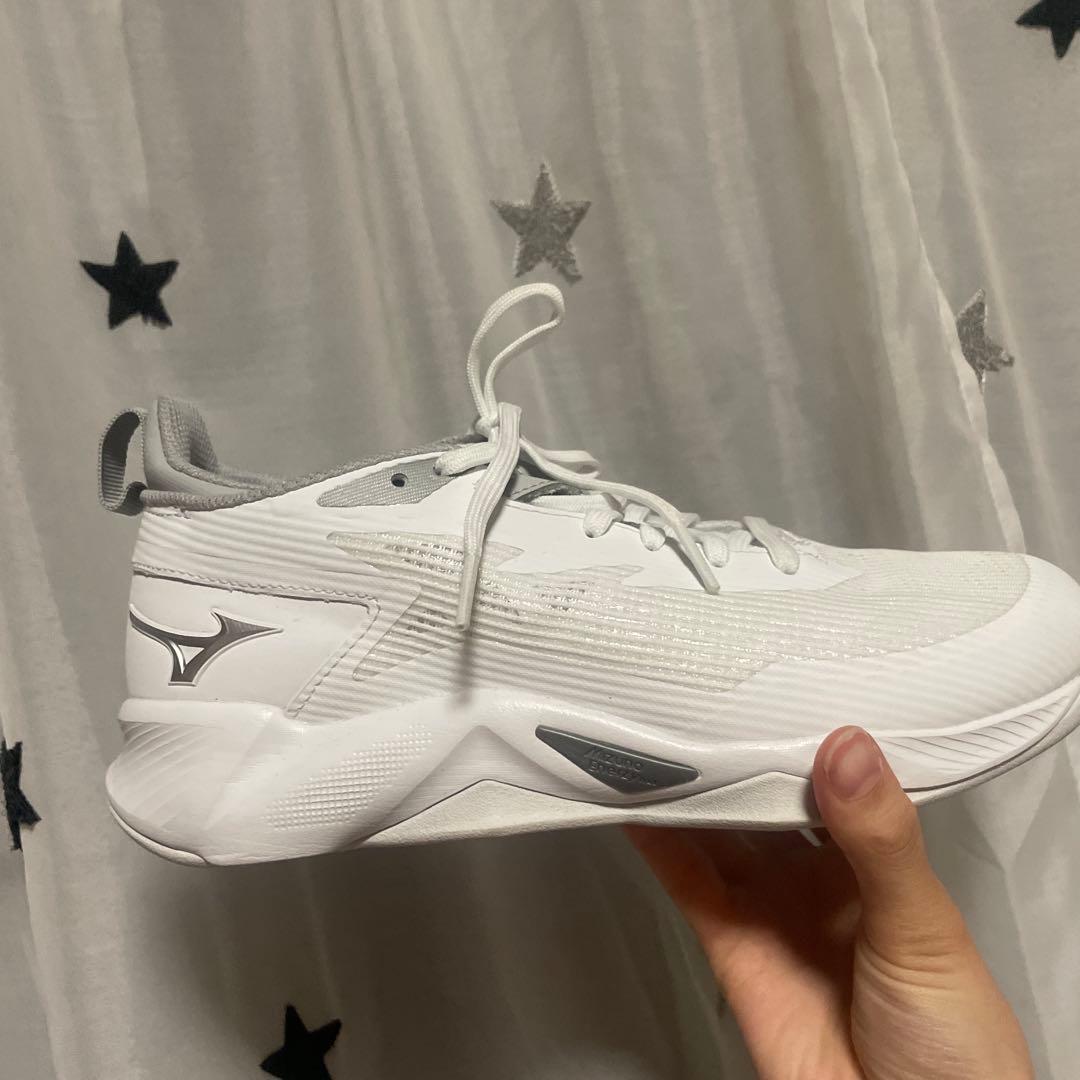 Mizuno バスケットボールシューズ 女性用 ホワイト23.5