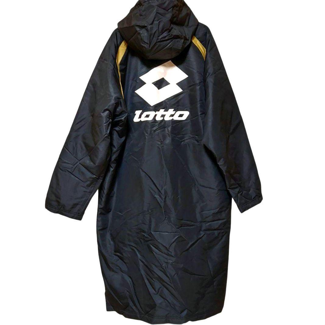 lotto ロット ベンチコート サッカー フットサル 防寒着 XL 美品