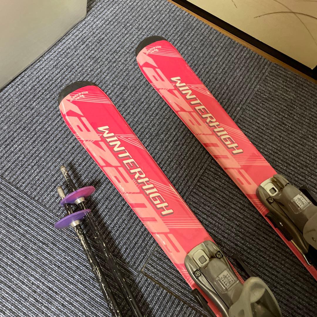 スキーセット　スキー板150 スキーブーツ24 スキーストック