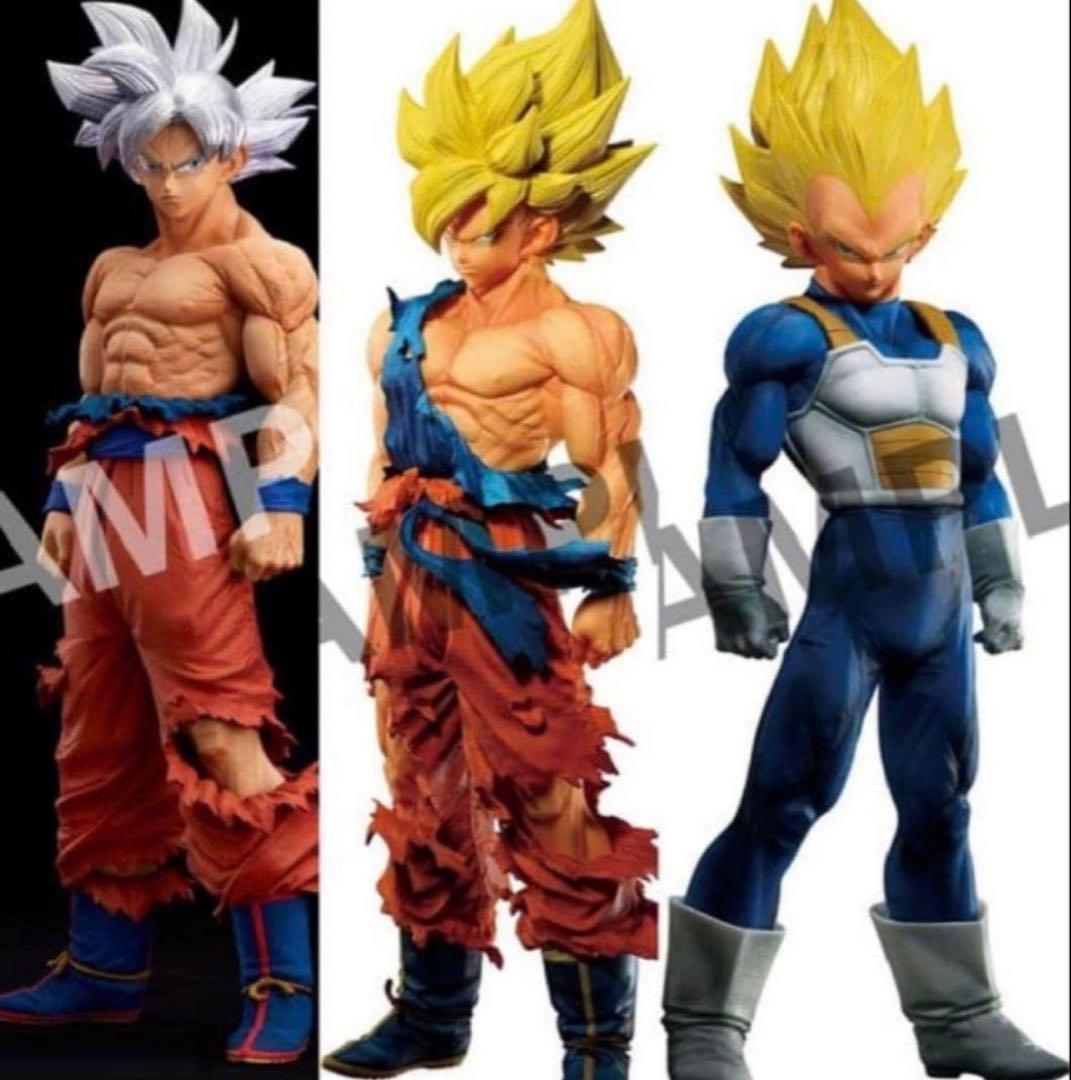 ドラゴンボール ゲンキダマツリsmsp 孫悟空 ベジータ身勝手フィギュ