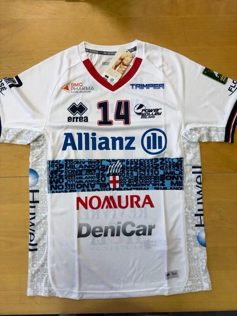 Power Volley Milano 石川祐希選手 レプリカホームシャツ XS