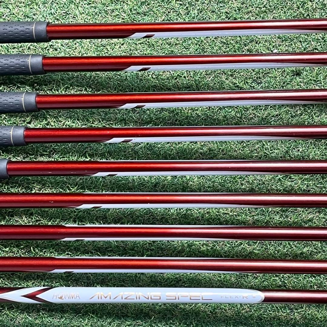 【超豪華9本】HONMA AMAZING SPEC アイアンセット 9本 R 右