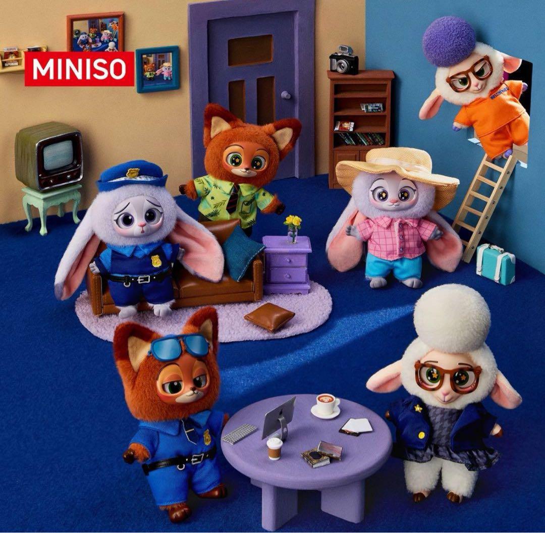 MONISO ズートピア ぬいぐるみペンダント Zootopia 6種セット