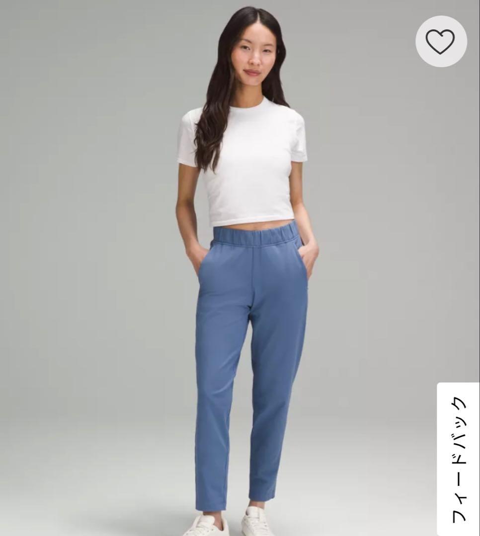Lululemon スリムフィット プルオンミッドライズパンツアジアフィット