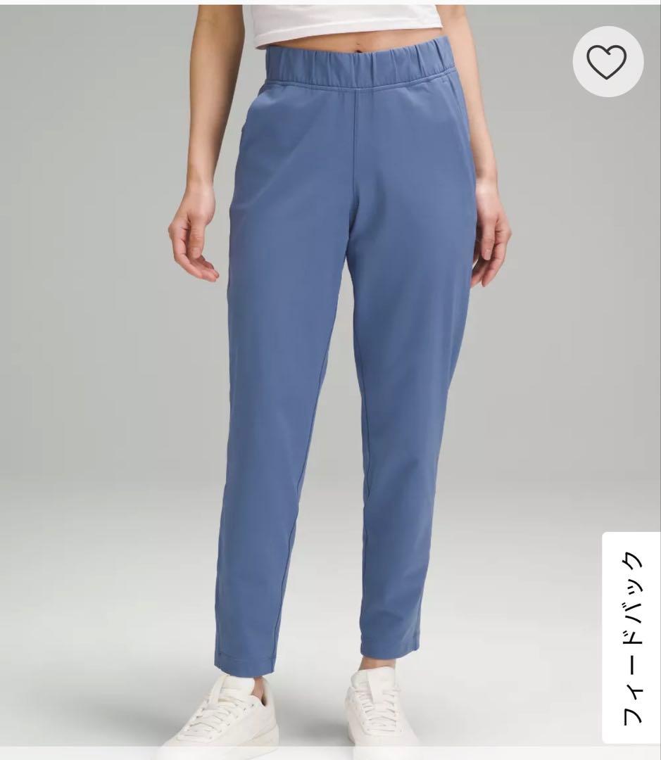 Lululemon スリムフィット プルオンミッドライズパンツアジアフィット