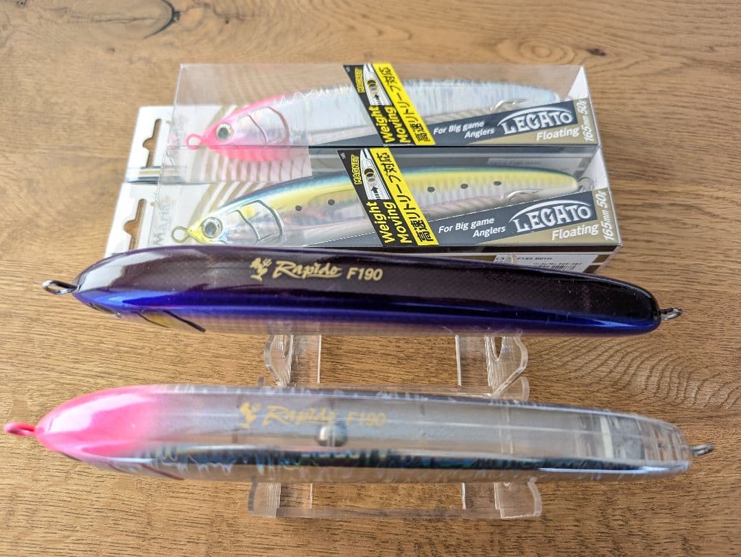 未使用　ラピードF190 レガートF165　４本セット