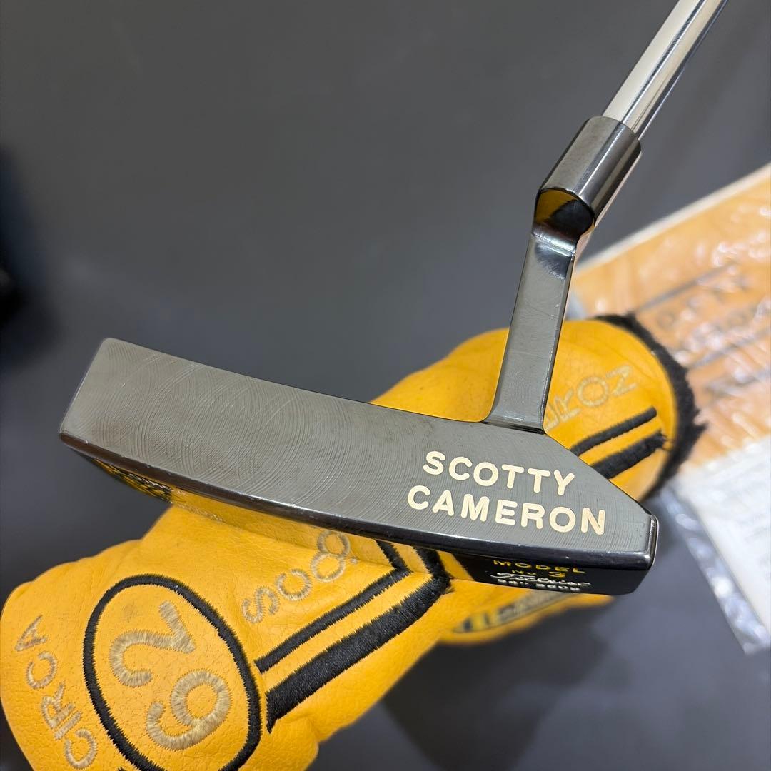 祝！マスターズ開催！初代 サーカ62 No. 3 パター 34インチ 350g