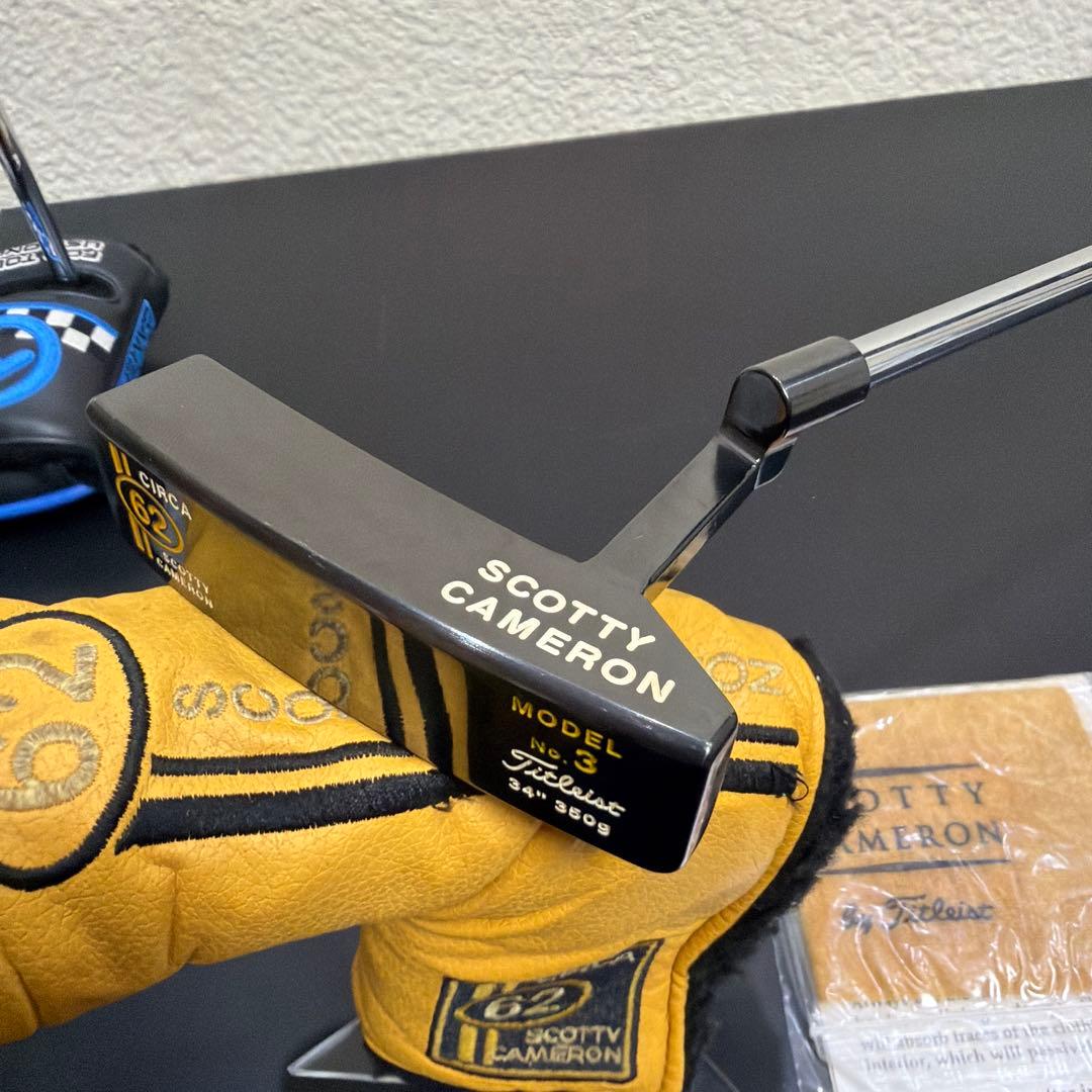 祝！マスターズ開催！初代 サーカ62 No. 3 パター 34インチ 350g