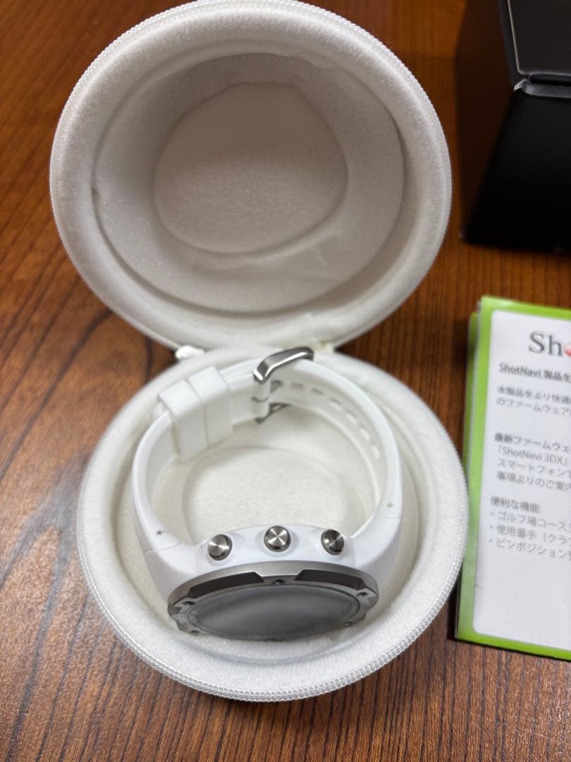 最終価格　Shot Navi Evolve α ゴルフ GPSウォッチ　ホワイト