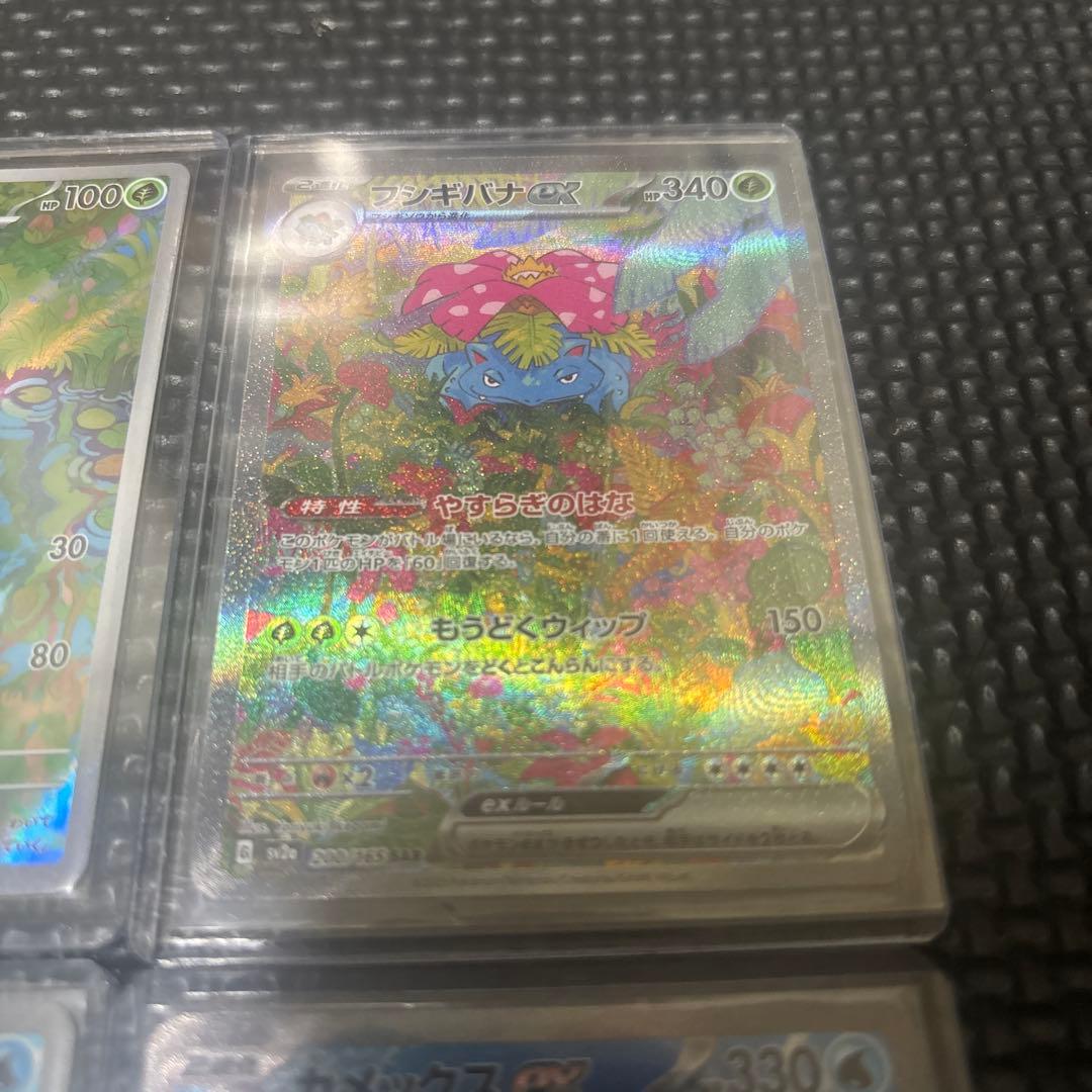 ポケモンカード　カメックスex sar フシギバナex sar 進化ライン