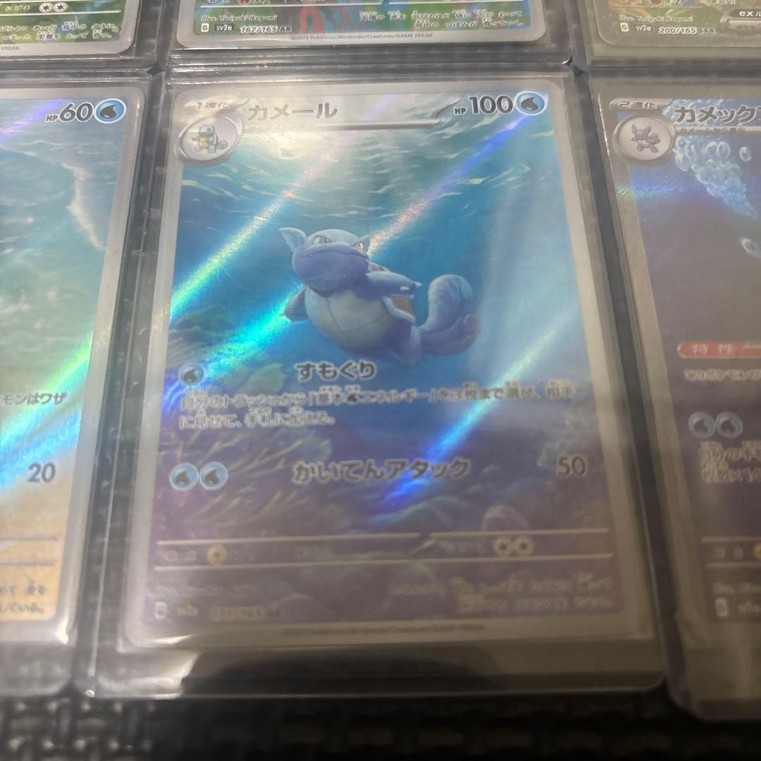 ポケモンカード　カメックスex sar フシギバナex sar 進化ライン