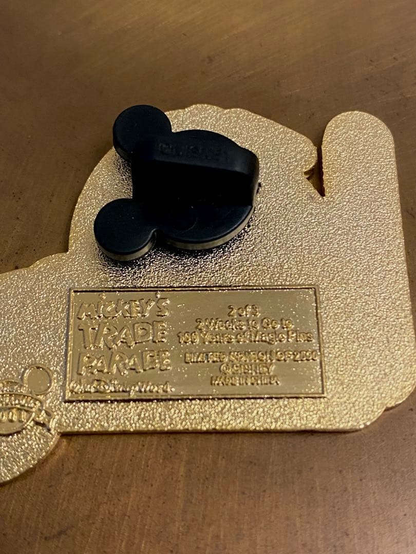 【限定2500個】WDW 100周年 カウントダウン ドナルド ピンバッジ 希少